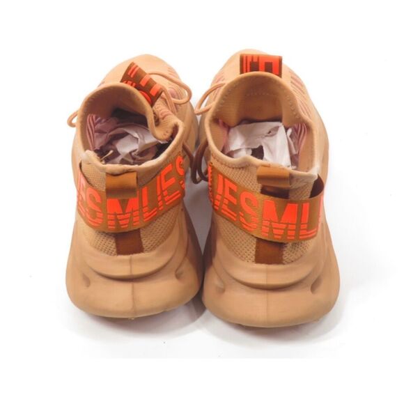 Abborora Men Casual Mesh Sneakers Sock Shoe Light BROWN Size 46 US 11 - Picture 6 of 8